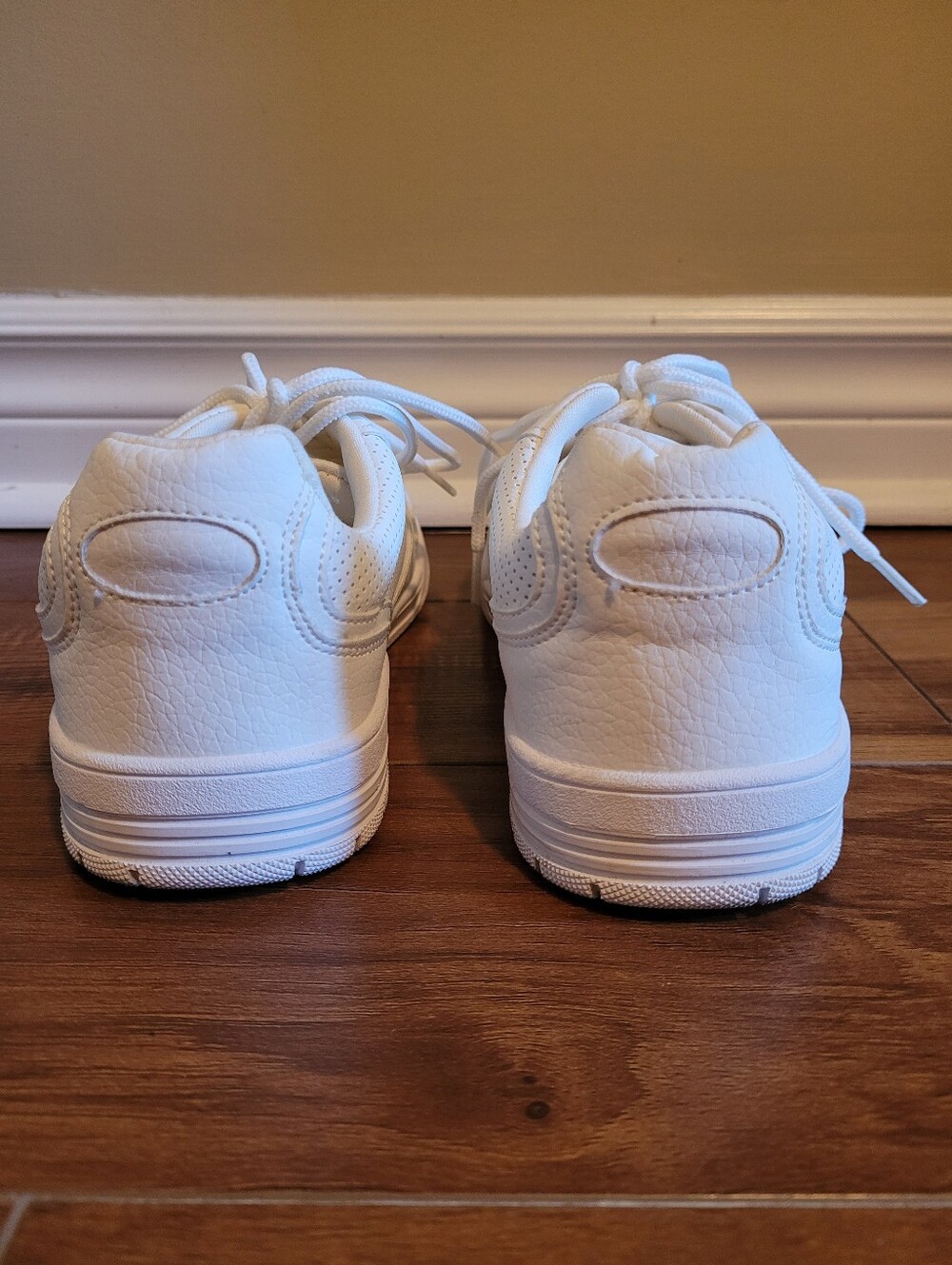 Call It Spring white sneakers, Size 7, lace up, No Box - Picture 5 of 8